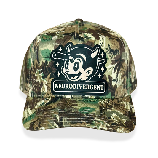Neurodivergent Camo  Cap