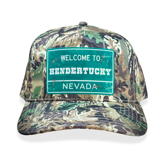 Hendertucky Camo Cap
